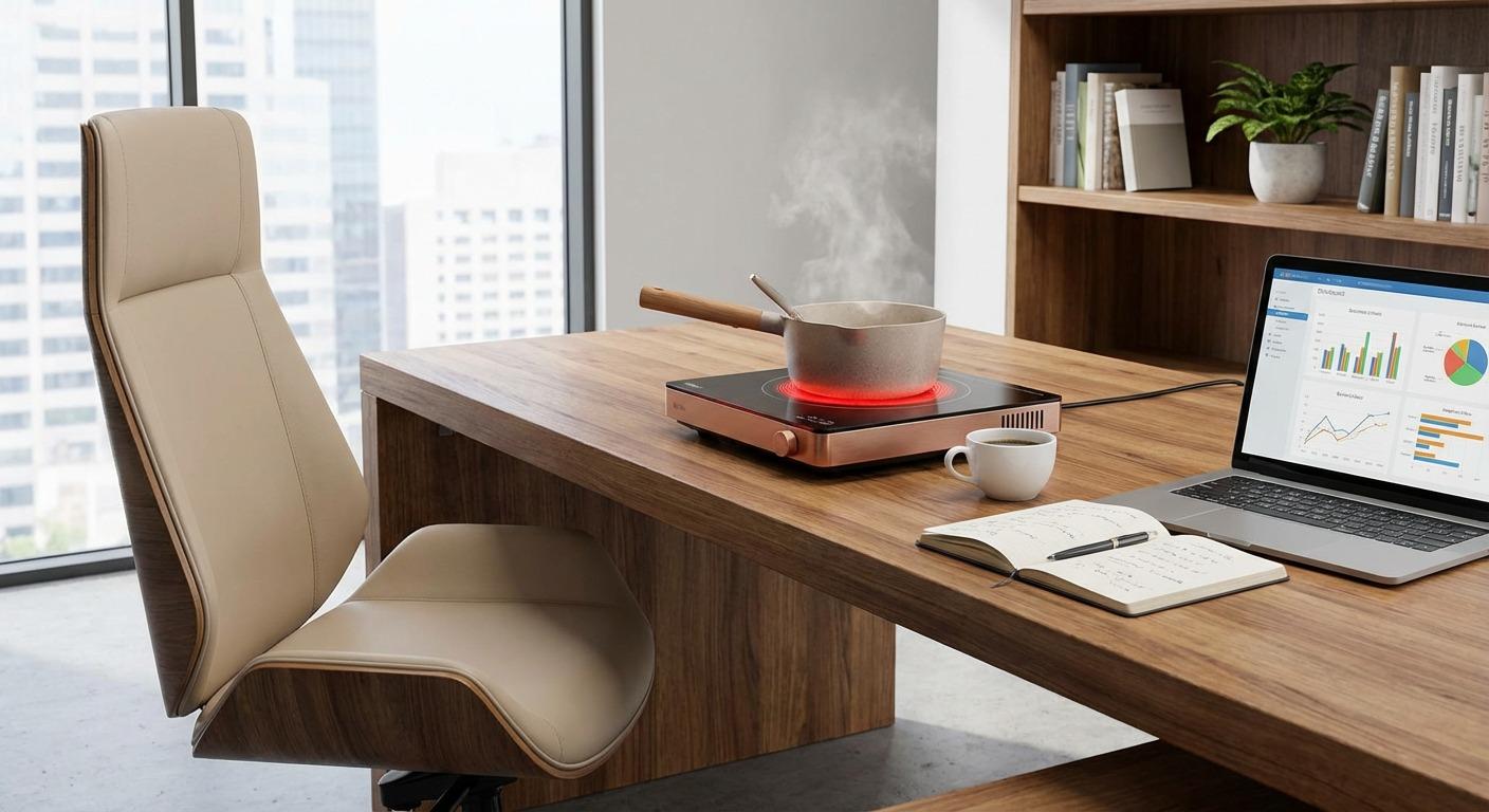 ポータブルセラミッククックトップ: 現代のキッチンにスタイリッシュな効率性を