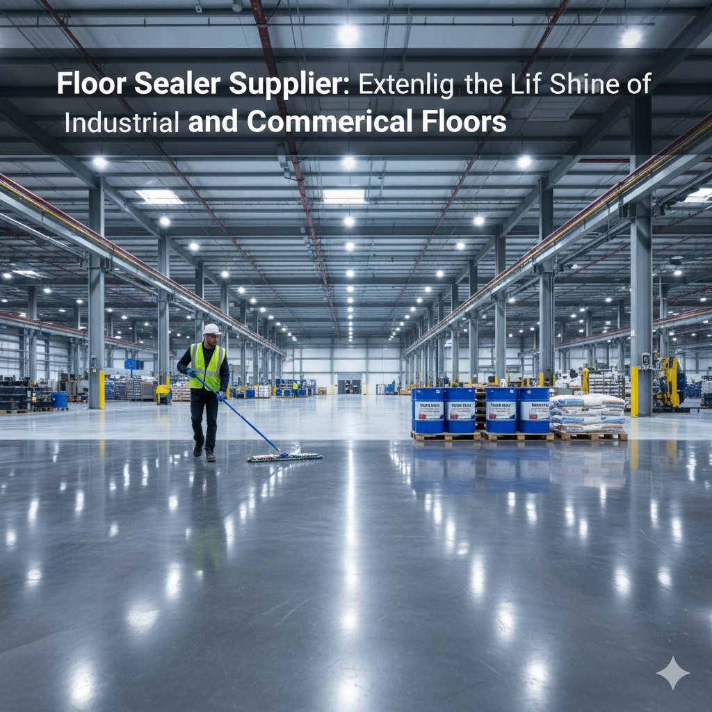 Fornecedor de selador de piso: prolongando a vida útil e o brilho de pisos industriais e comerciais