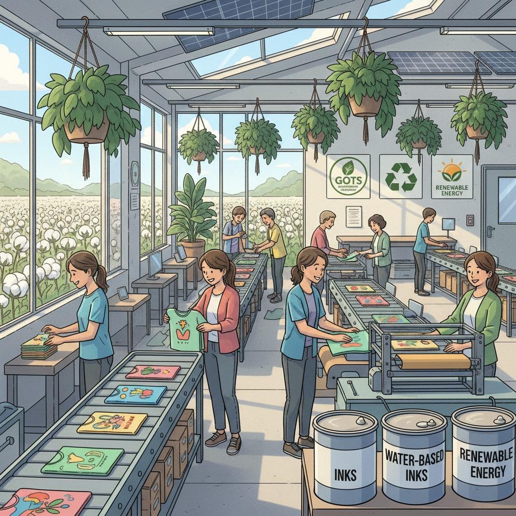 有机棉T恤制造商，环保T恤生产，定制有机棉T恤