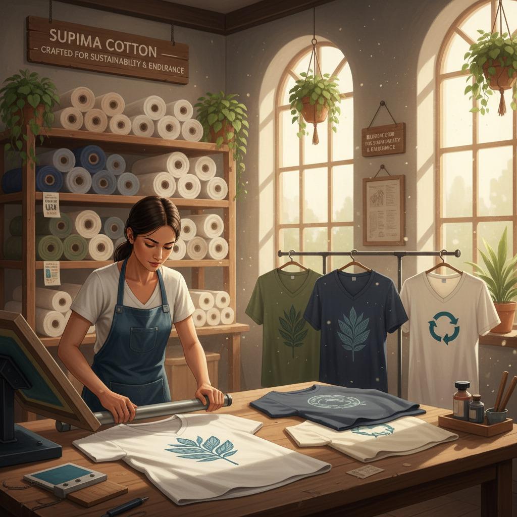 supima cotton t shirt supplier, custom supima cotton t shirts, high quality supima cotton t shirts