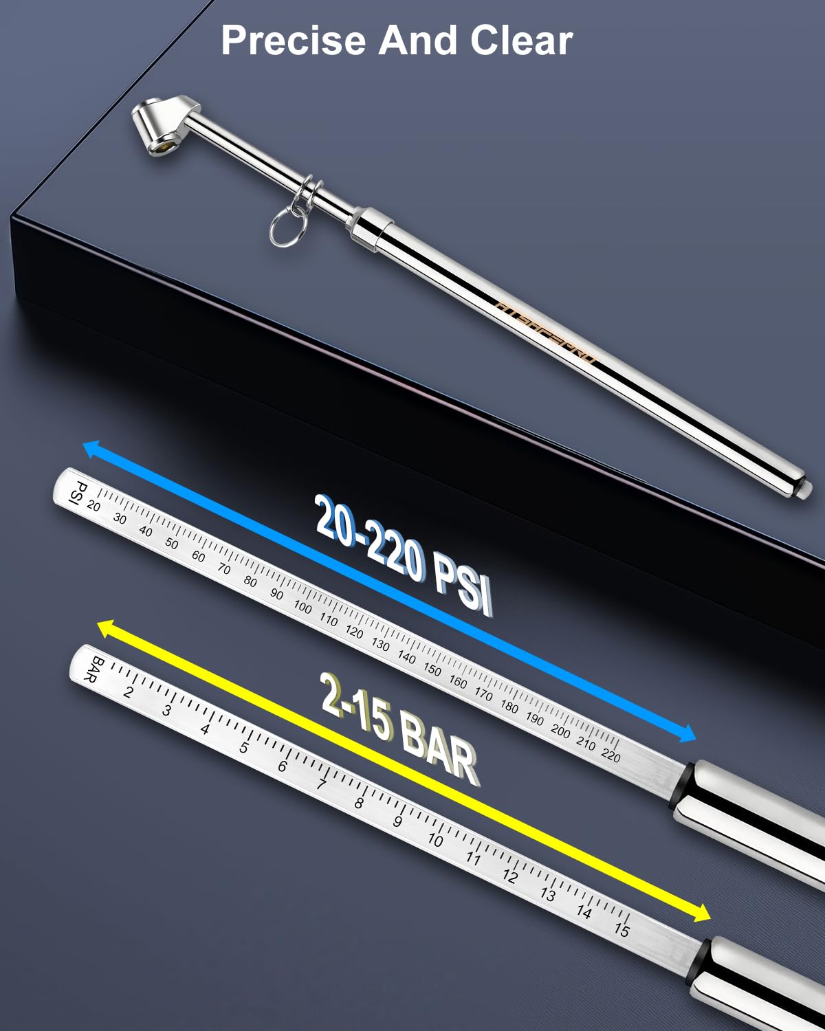 ATsafepro tire pressure gauge