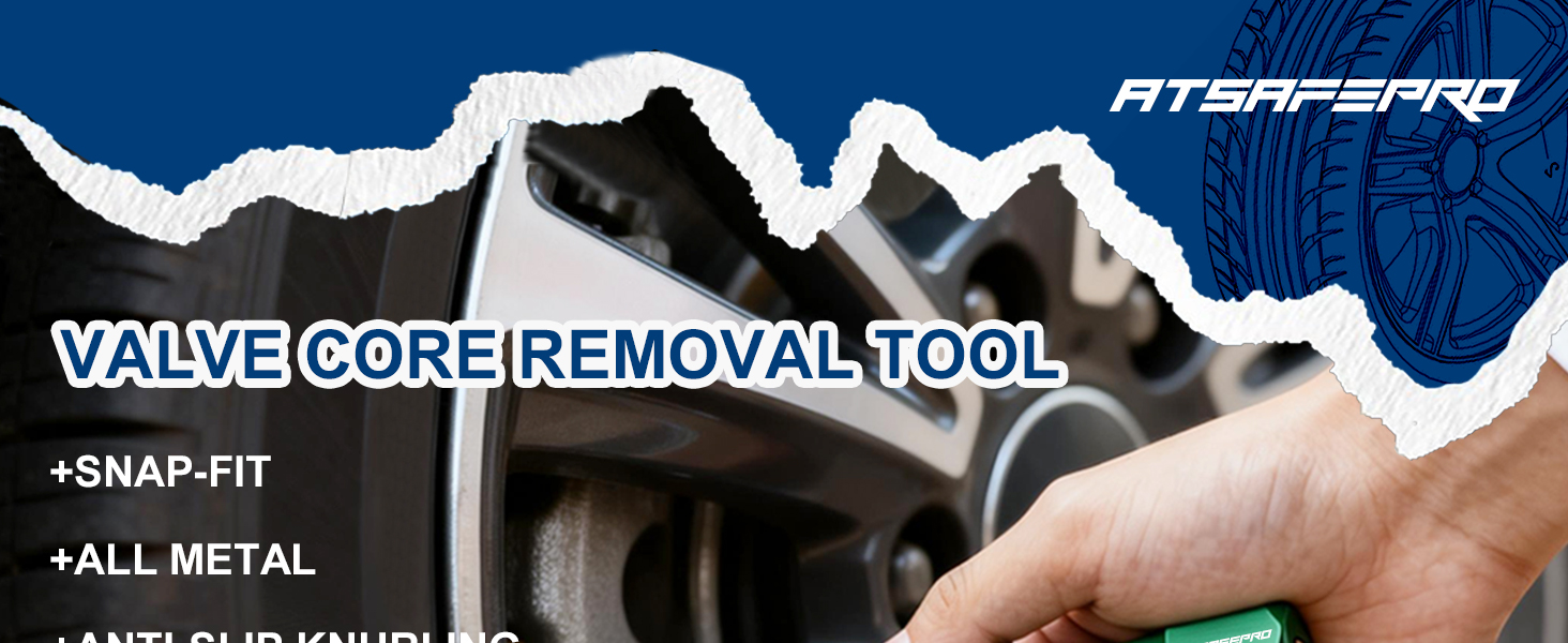 outil de retrait de l'obus de valve Schrader