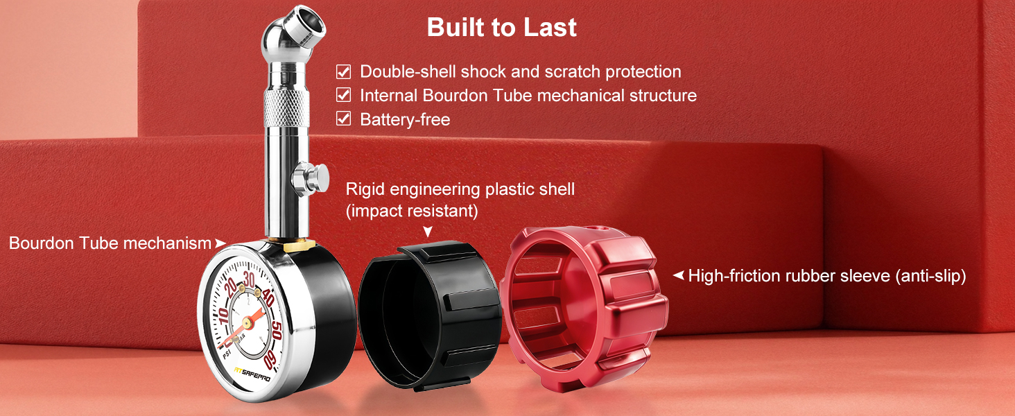 ATsasfepro  tire  pressure gauge