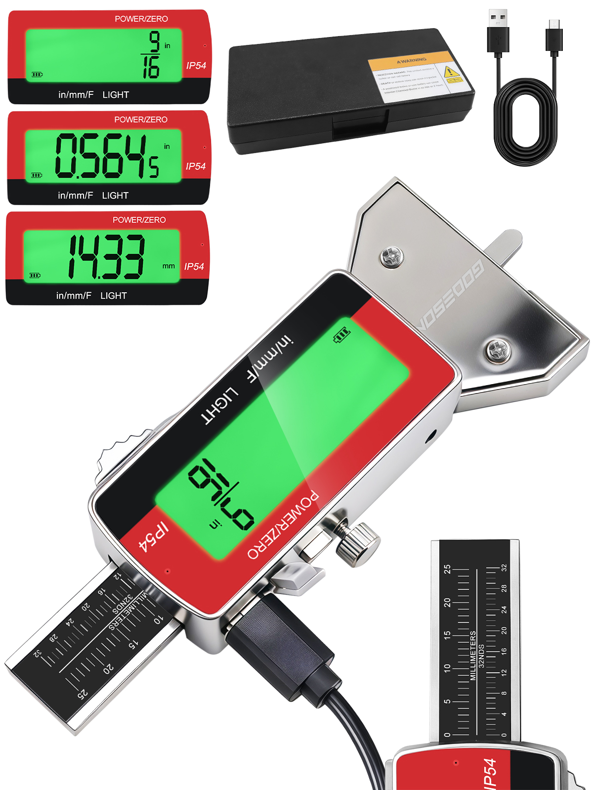 GODESON tire  tread depth gauge