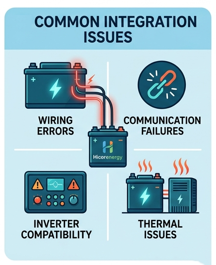 Hicorenergy Battery Integration Troubleshooting