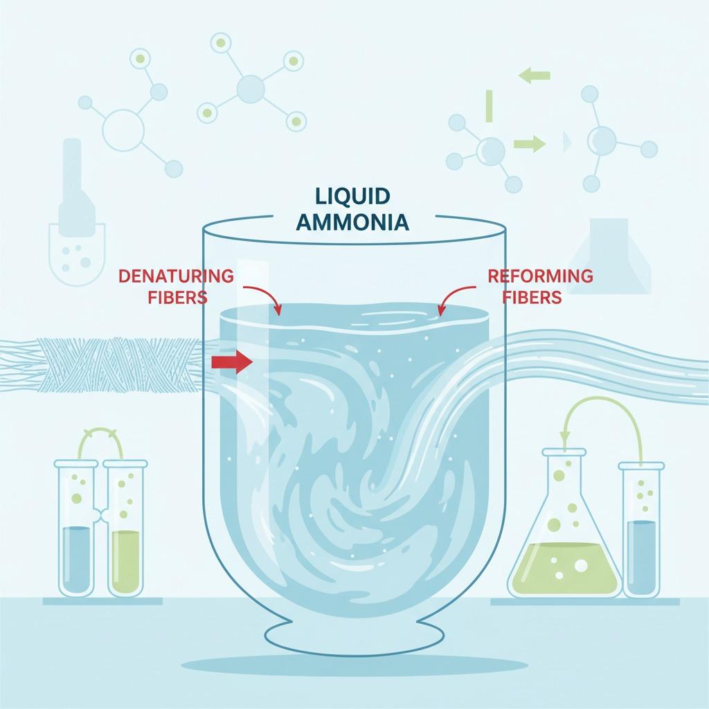 liquid ammonia t shirt, ammonia treatment clothing, luxury basics clothing