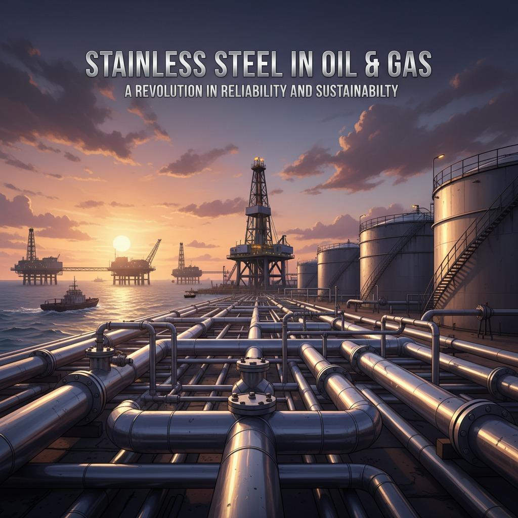 stainless steel pipe, for oil and gas