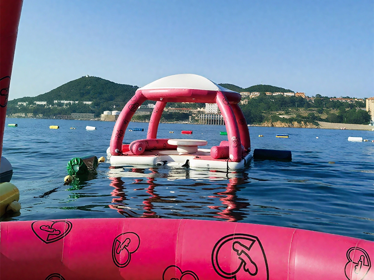 JOOLOOG Inflatable Floating Cabana