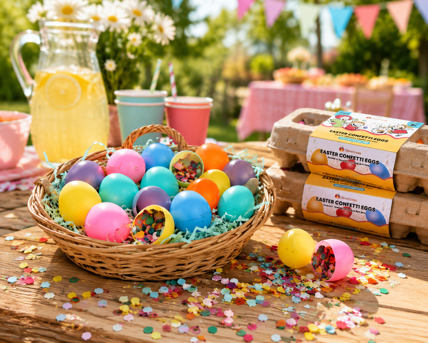 party must have confetti eggs