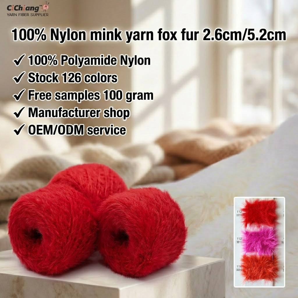 100% Nylon Yarn: How to Choose Plush Faux-Fur Styles
