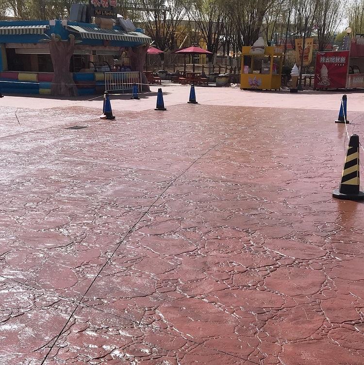 Stamped Concrete Flooring System