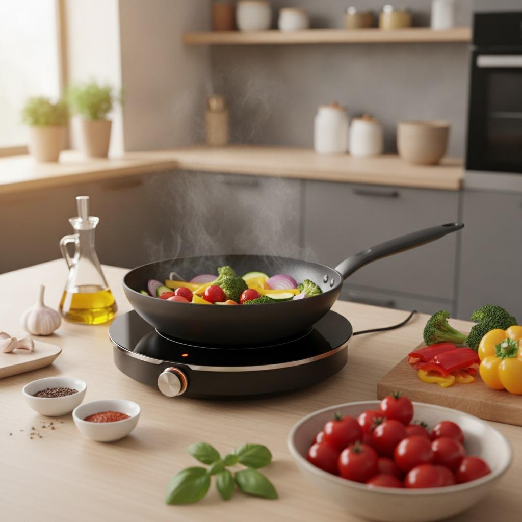 Cast iron hot plate
