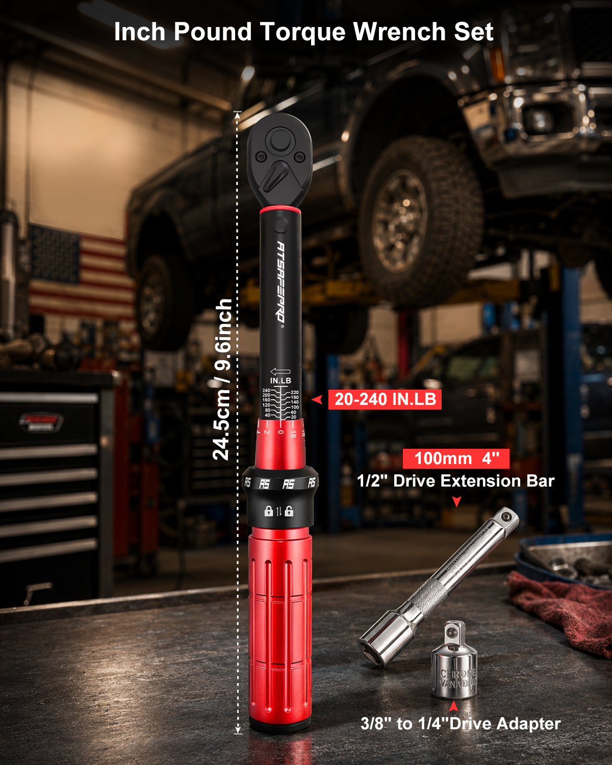 Atsafepro bicycle torque wrench