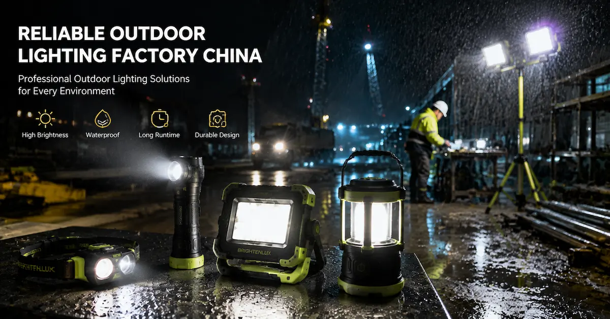 How to Choose a Reliable Outdoor Lighting Factory in China How to Choose a Reliable Outdoor Lighting Factory in China