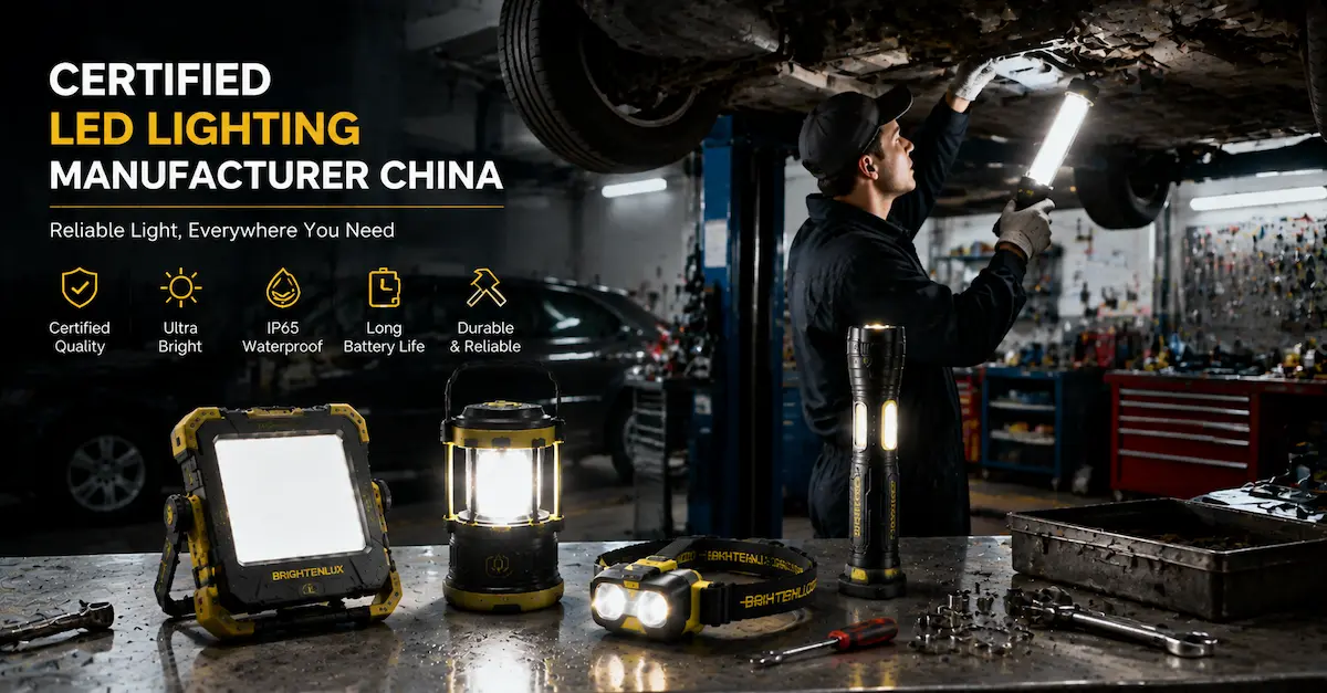 Certified LED Lighting Manufacturer China: What Buyers Should Look For Certified LED Lighting Manufacturer China: What Buyers Should Look For