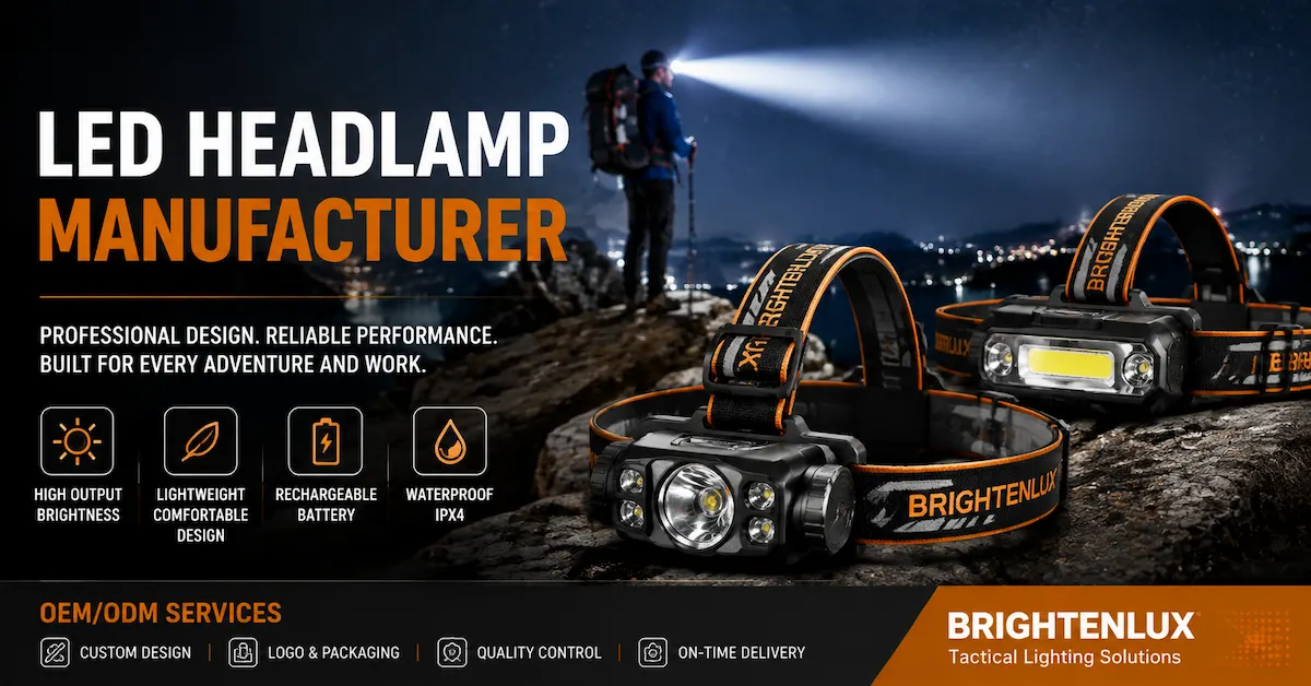 LED Headlamp Manufacturer Guide: Design, Applications, and OEM Buying Tips LED Headlamp Manufacturer Guide: Design, Applications, and OEM Buying Tips