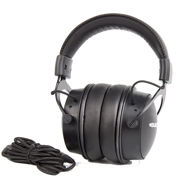 Audfine DH-1772 closed-back studio monitoring headphone with detachable braided cable