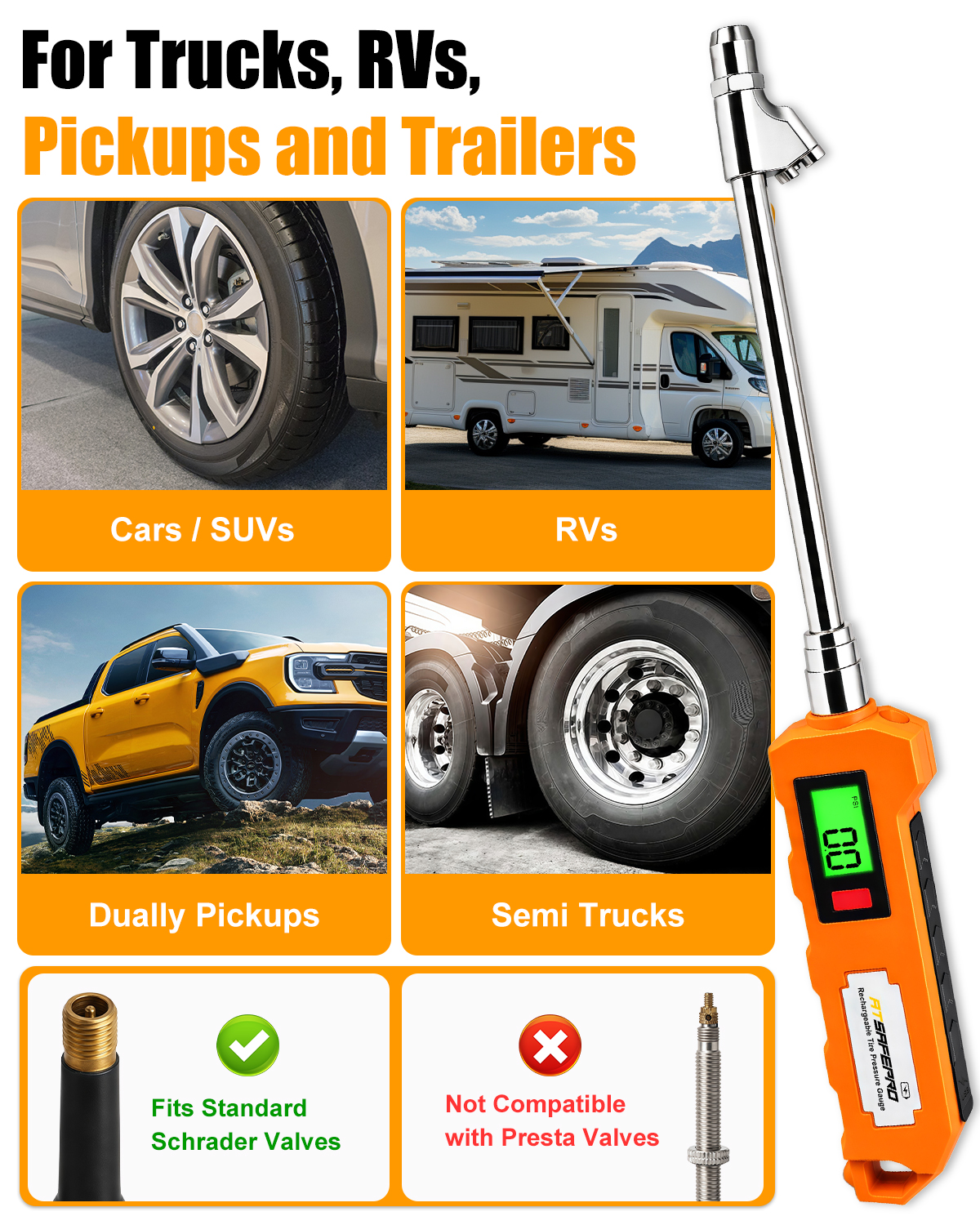 ATsafpero  tire pressure gauge