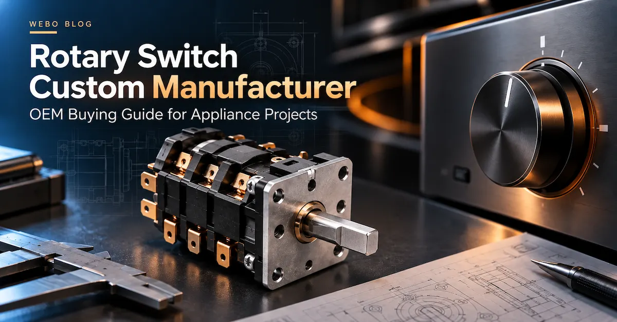 rotary switch custom manufacturer